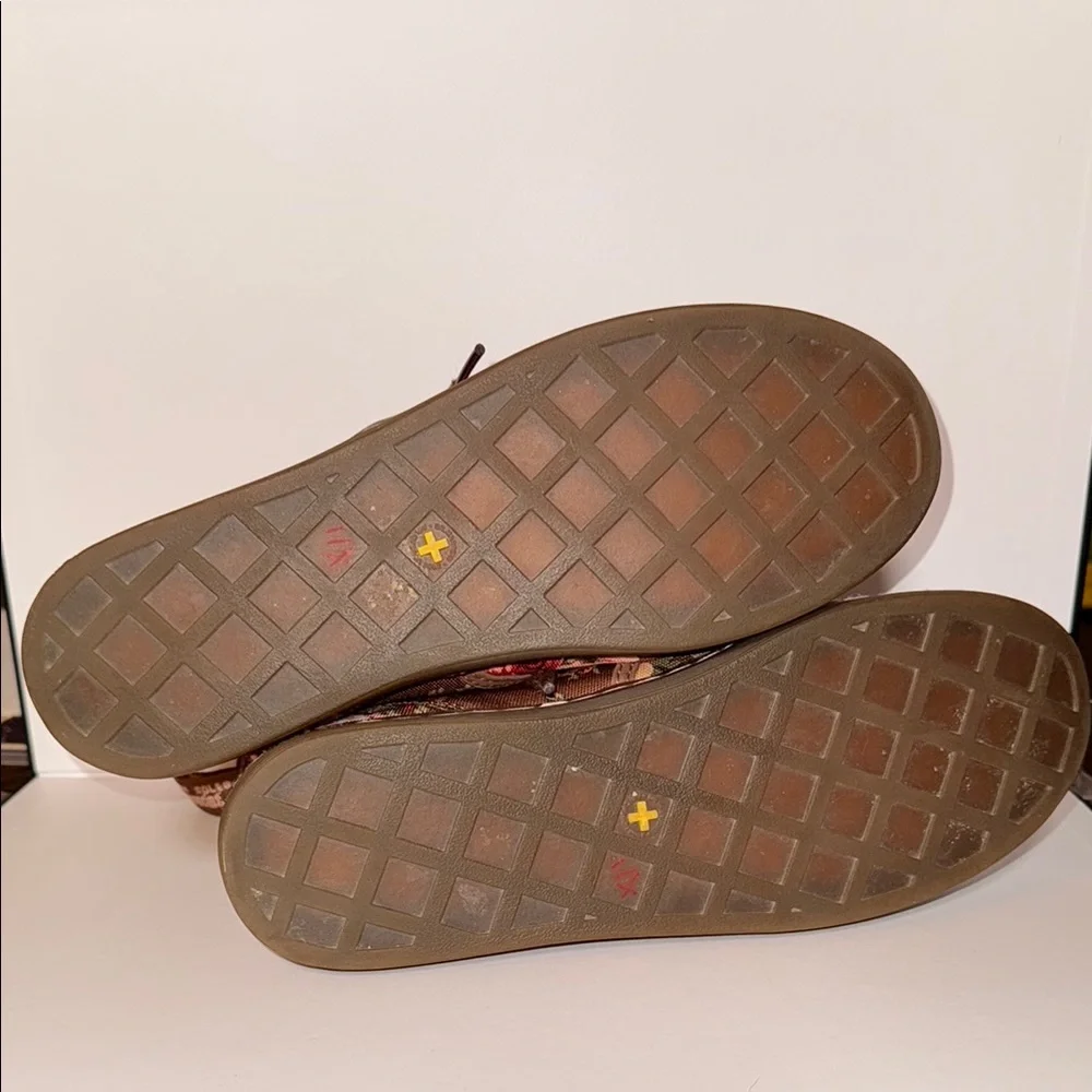 Dr. Martens Floral Brown High-Top Sneakers Women’s size 9 - Picture 9 of 11